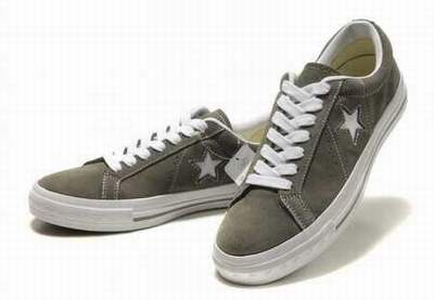 chaussures converse cuir