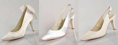escarpins ivoire mariage homme