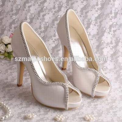 escarpins ivoire mariage homme